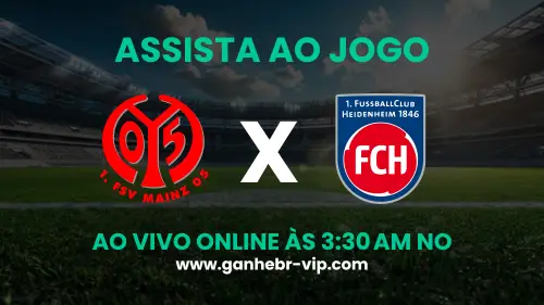 Mainz 05 x Heidenheim